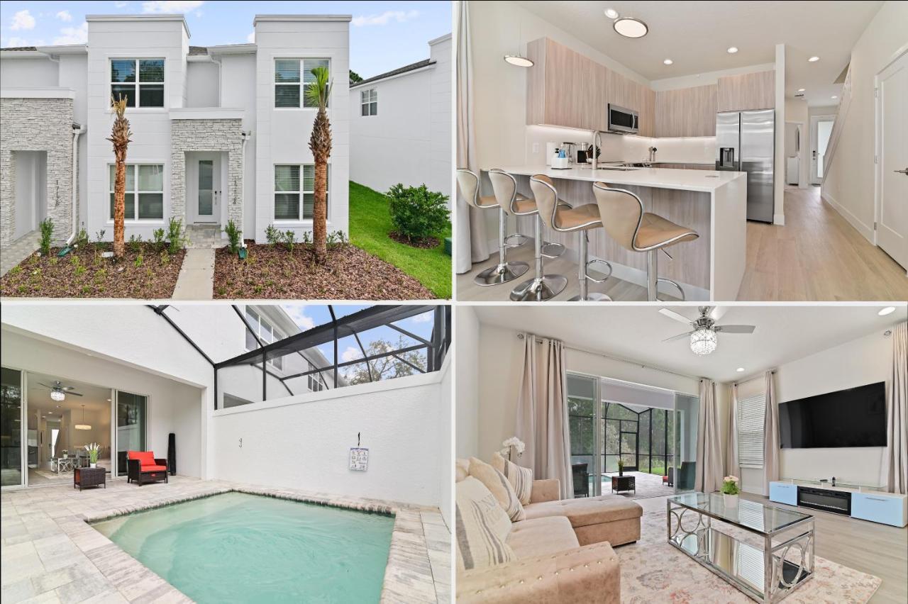 New Modern & Spacious Townhouse Near Disney - 4Br And 3Fb Orlando Exterior photo